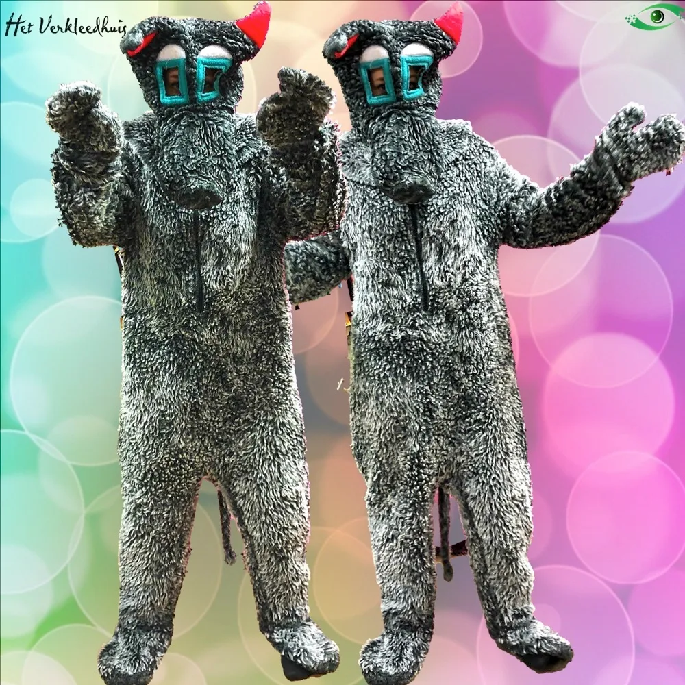 Wolf mascotte kostuum huren