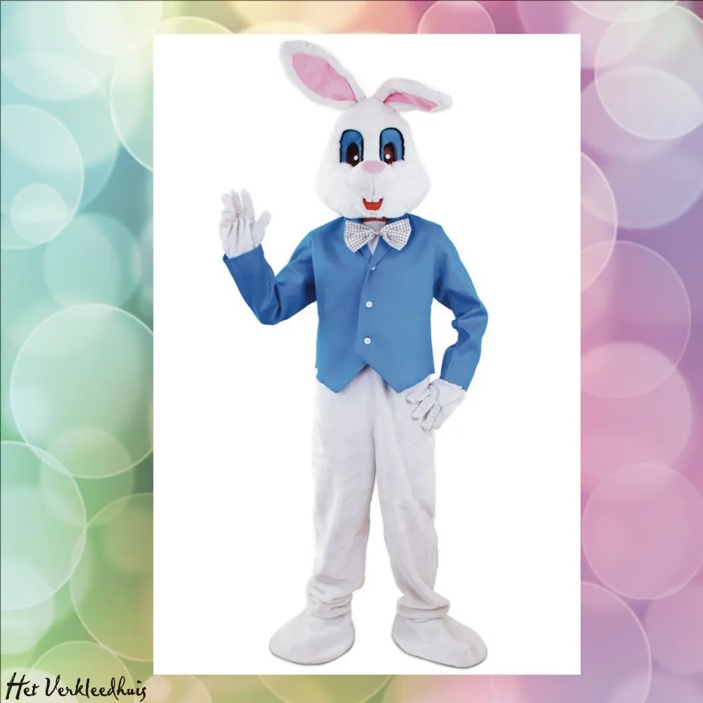 Paashaas mascotte kostuum huren