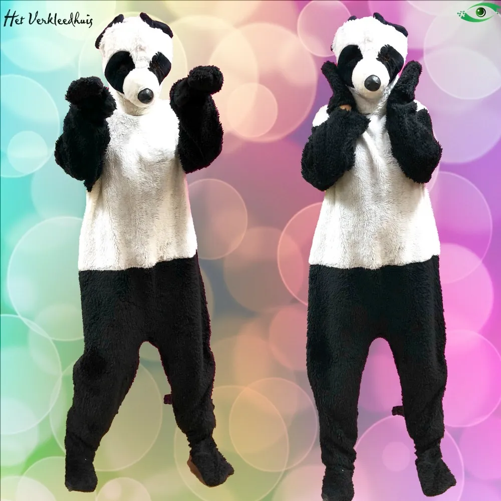 Panda mascotte kostuum huren