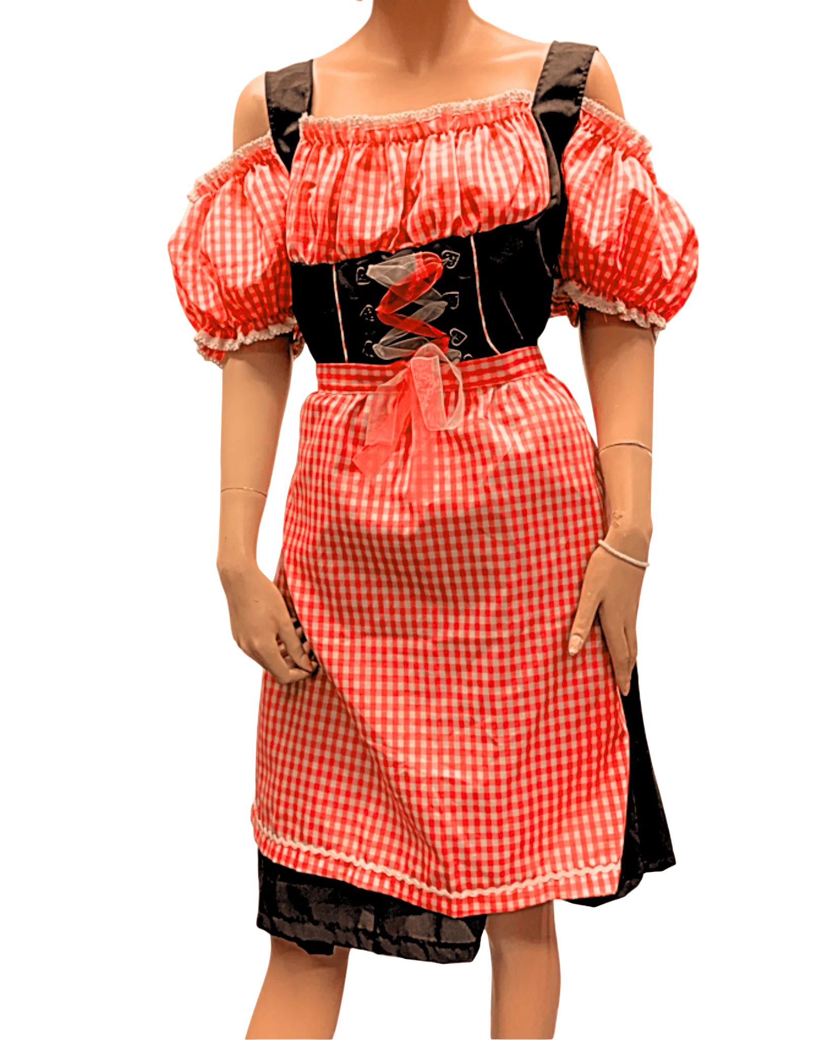 Dirndl Oktoberfest Tirolerjurk 35 | Huur mt. 5XL/6XL