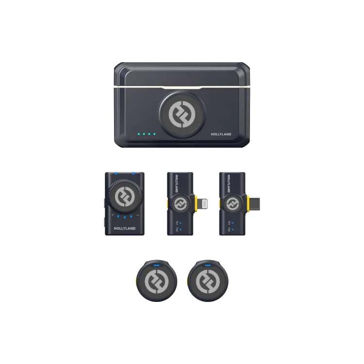 MICROFONO CORBATERO WIRELESS HOLLYLAND LAVALIERS LARK  M2