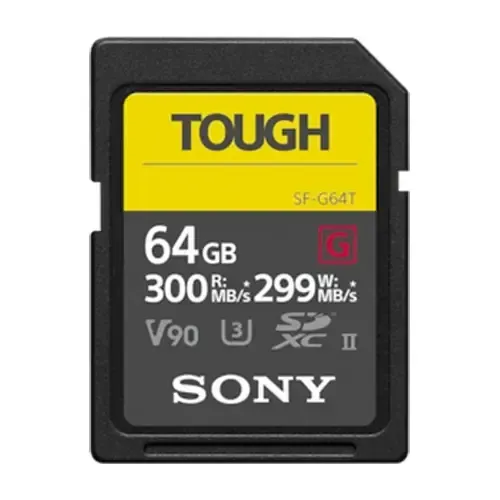 TARJETA DE MOMORIA SONY TOUGH 64GB V90