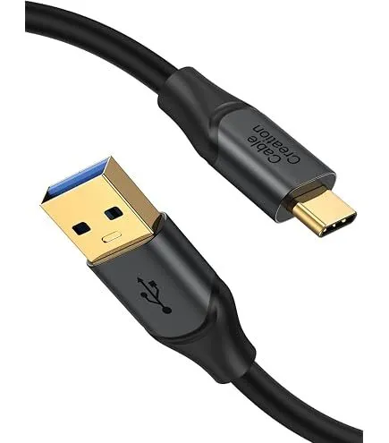 Cable Mini B 5 Pin A Usb 3.0 Carga Y Datos Camara 1m (Ugreen Negro)