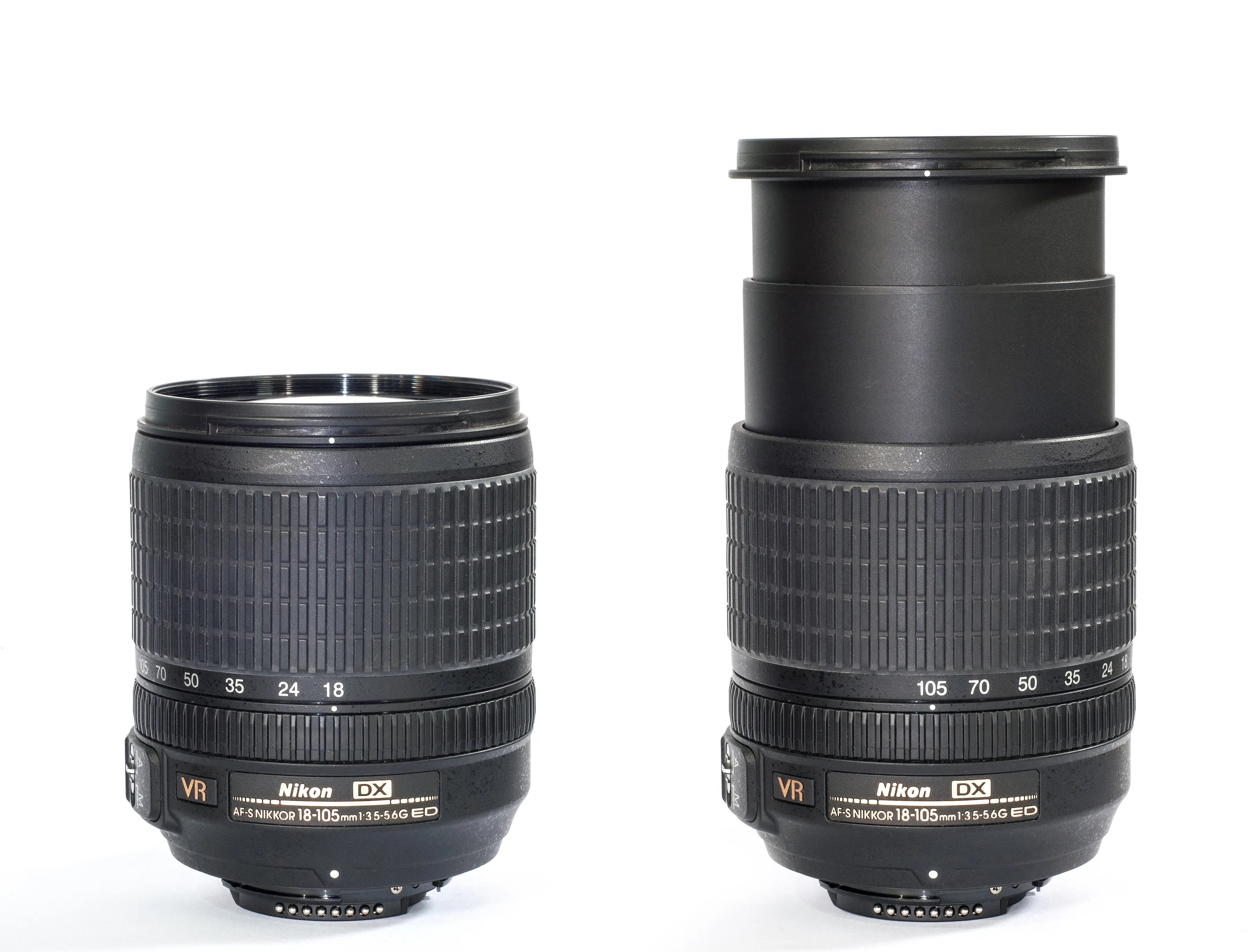 NIKON DX 18-105mm VR f3.5-5.6 Serie G AFs - APS-C
