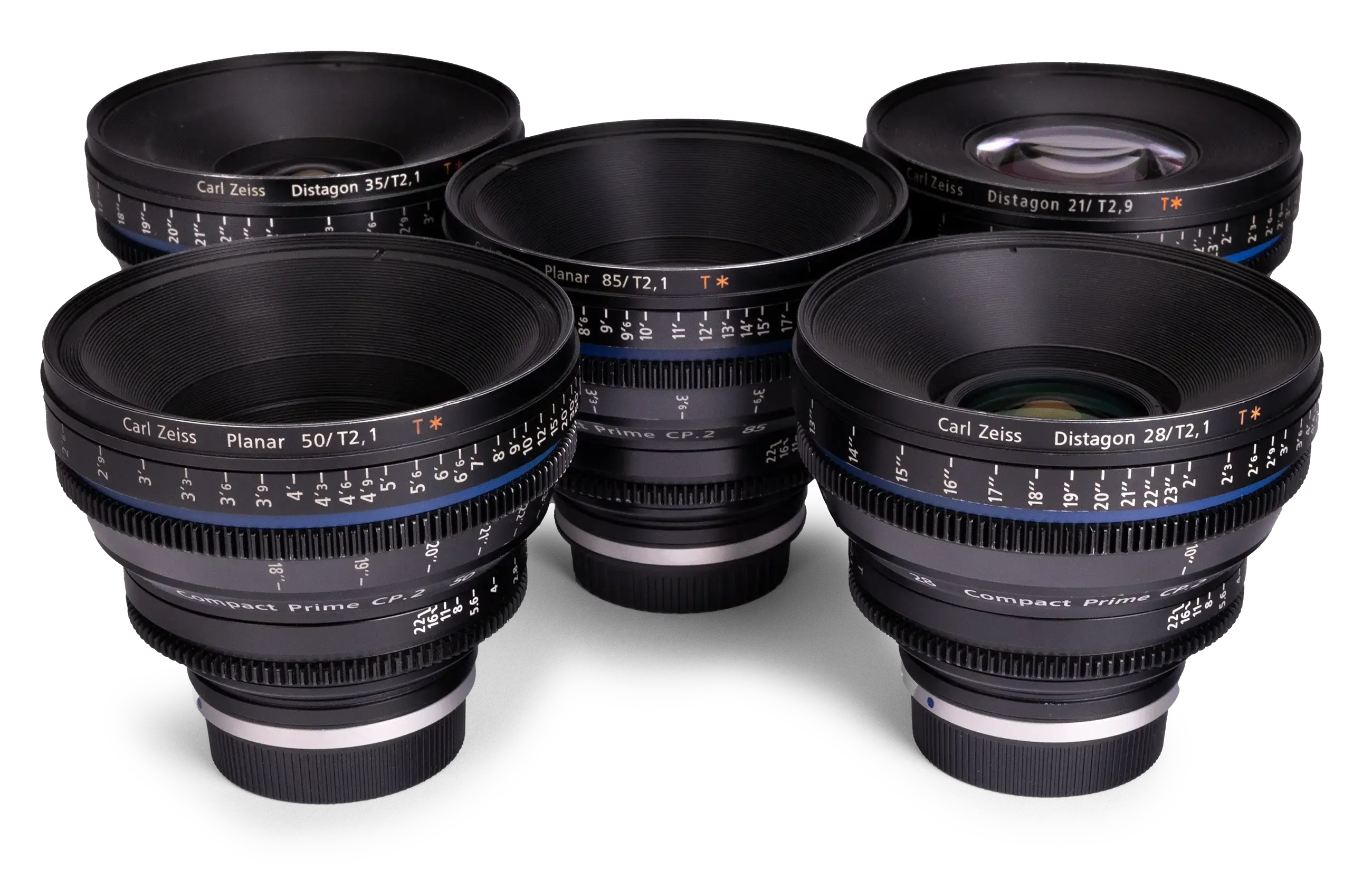 KIT VALIJA CARL ZEISS CP2 (x5)
