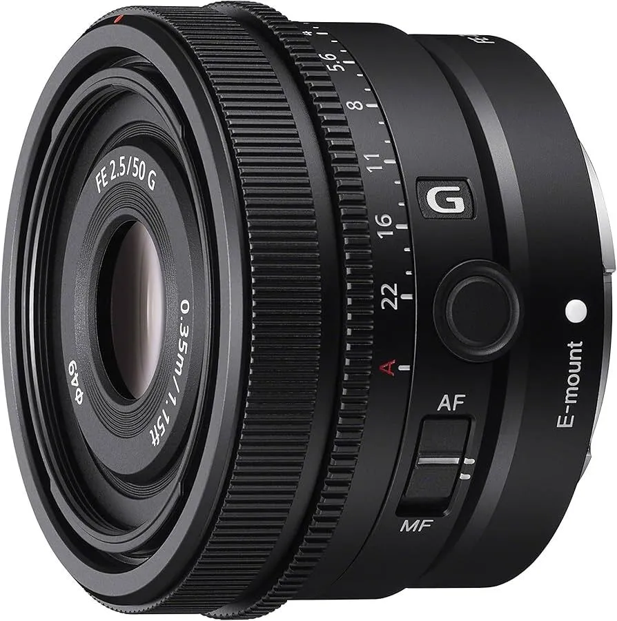 SONY G 50mm f2.5 - FF (49ø)    