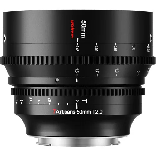 7ARTISANS SPECTRUM CINE 50mm T2.0 (Sony E) FF 