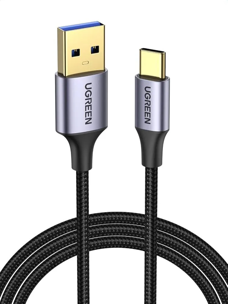 Cable Usb 2.0 A Usb-c 2m 3a 480mbps De Carga Y Datos (Ugreen Negro)