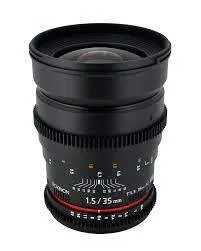 ROKINON CINE DS. 35mm T1.5 (Canon) - FF (77ø)