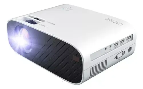 PROYECTOR GADNIC 5500 LUMENES + PANTALLA 