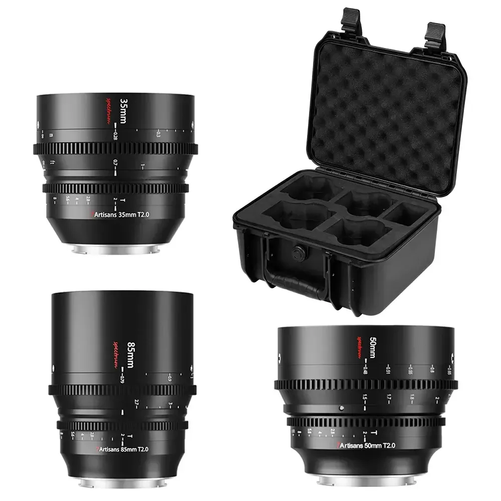 KIT VALIJA 7ARTISANS SPECTRUM CINE (x4) 