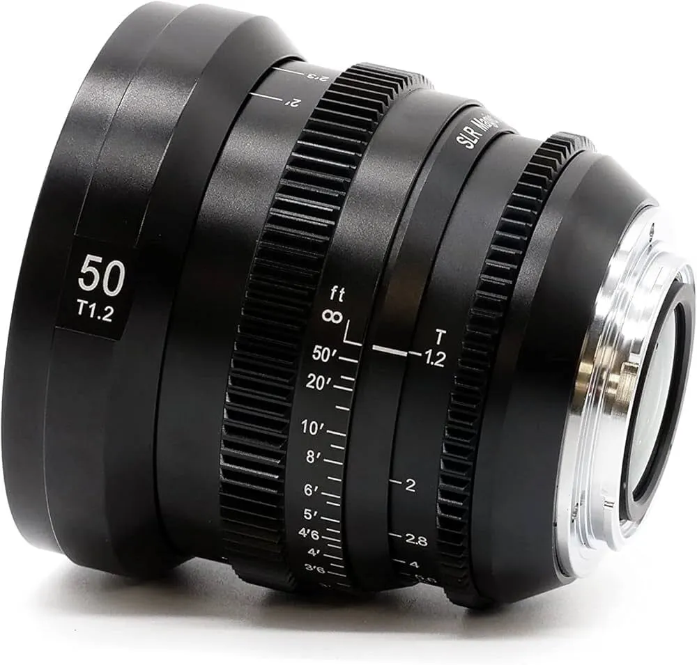 SLR MAGIC MicroPrime Cine 50mm T1.2 (Sony) - FF (82ø)
