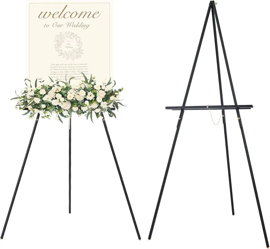 Easel Stand and Sign