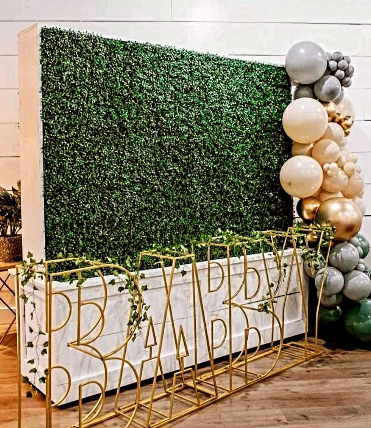 Baby Gold Sign Marquee