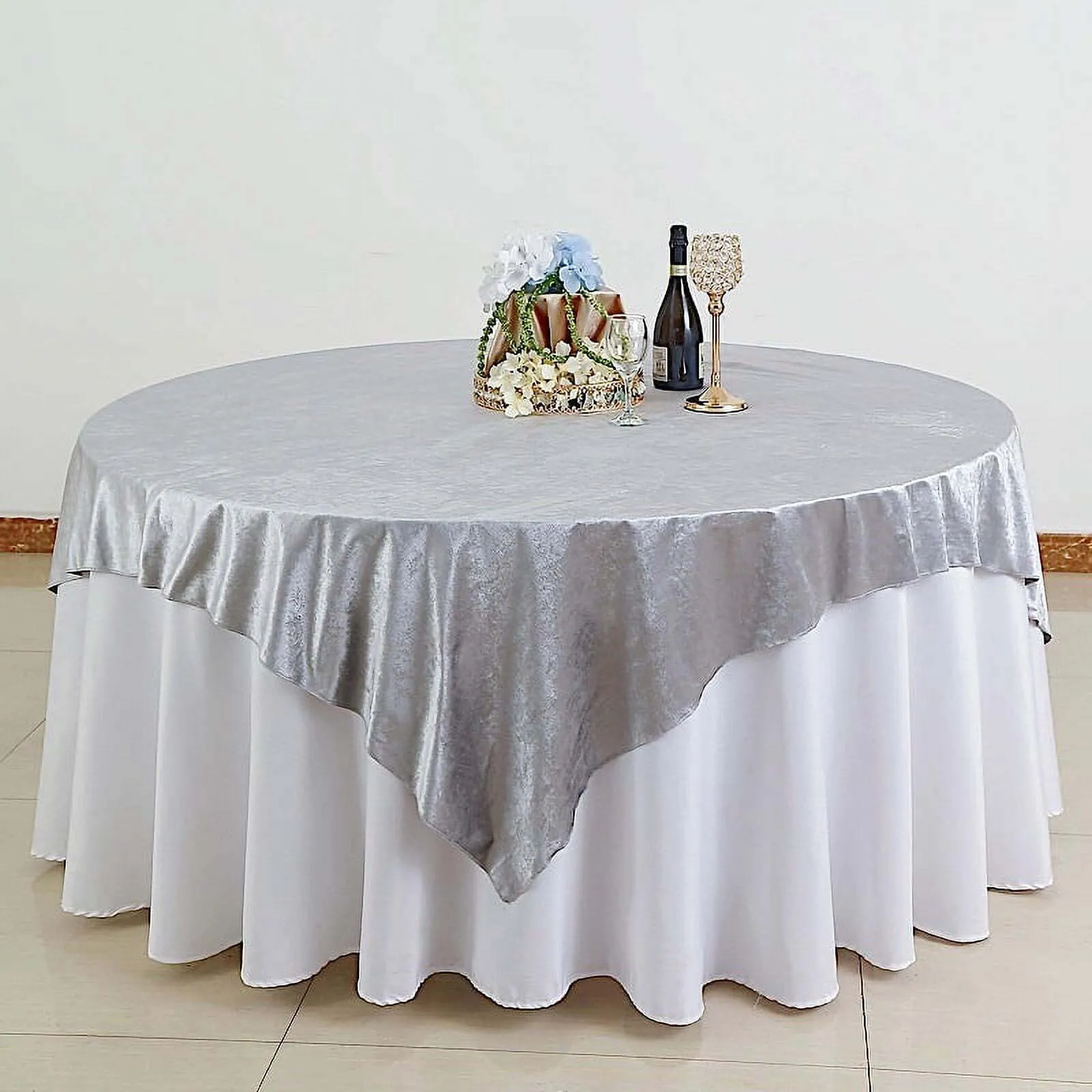 Silver Table Overlay