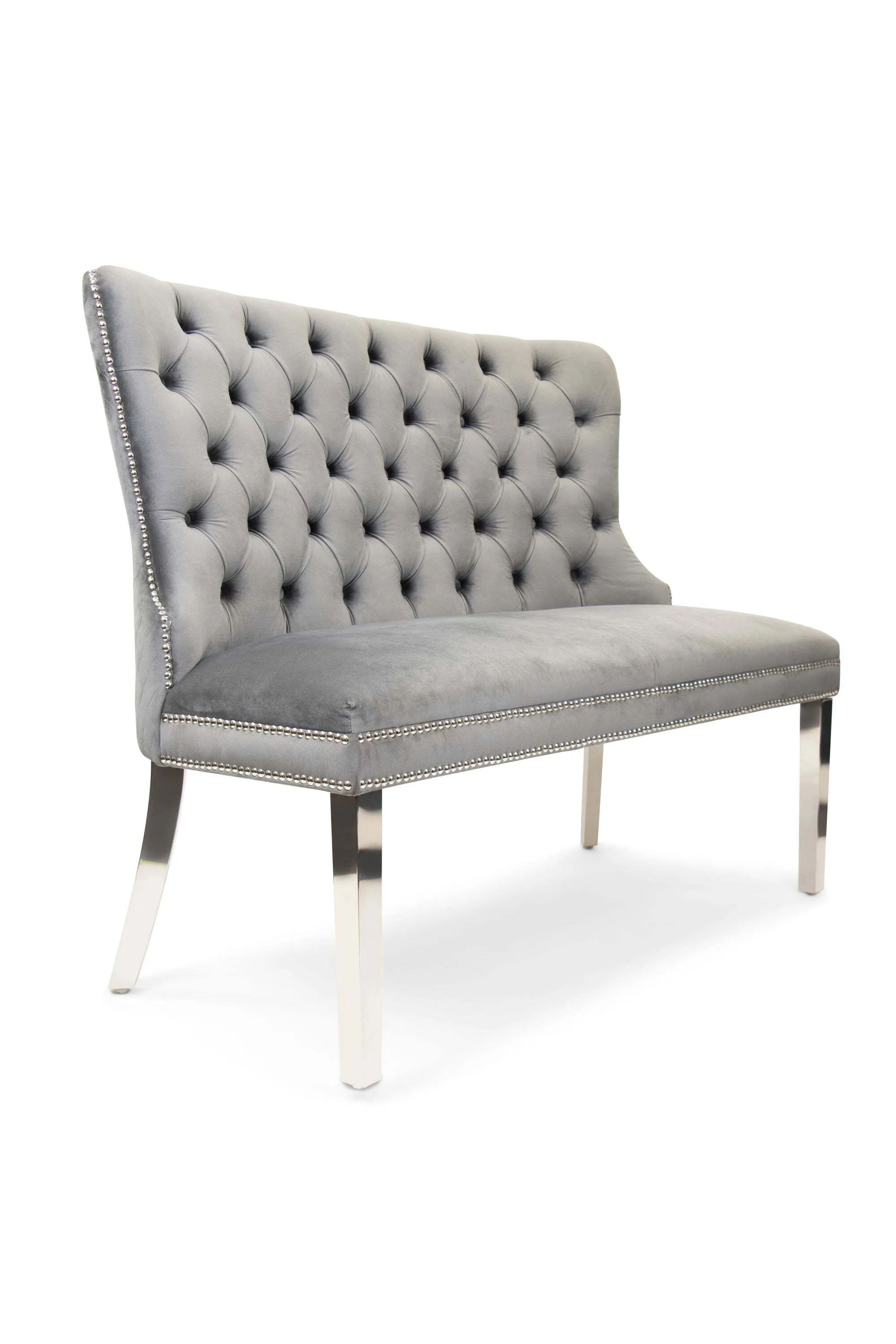 Zidan banquette Gray Love Seat