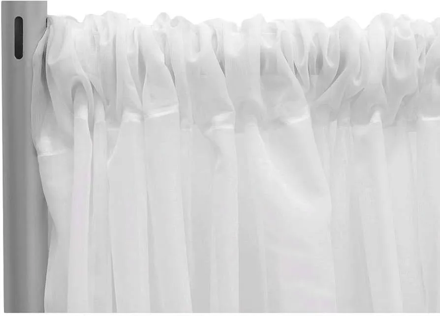 Panel, Voile White 12'