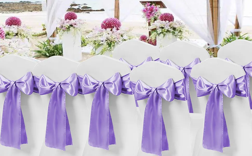 Satin Chair Sashes