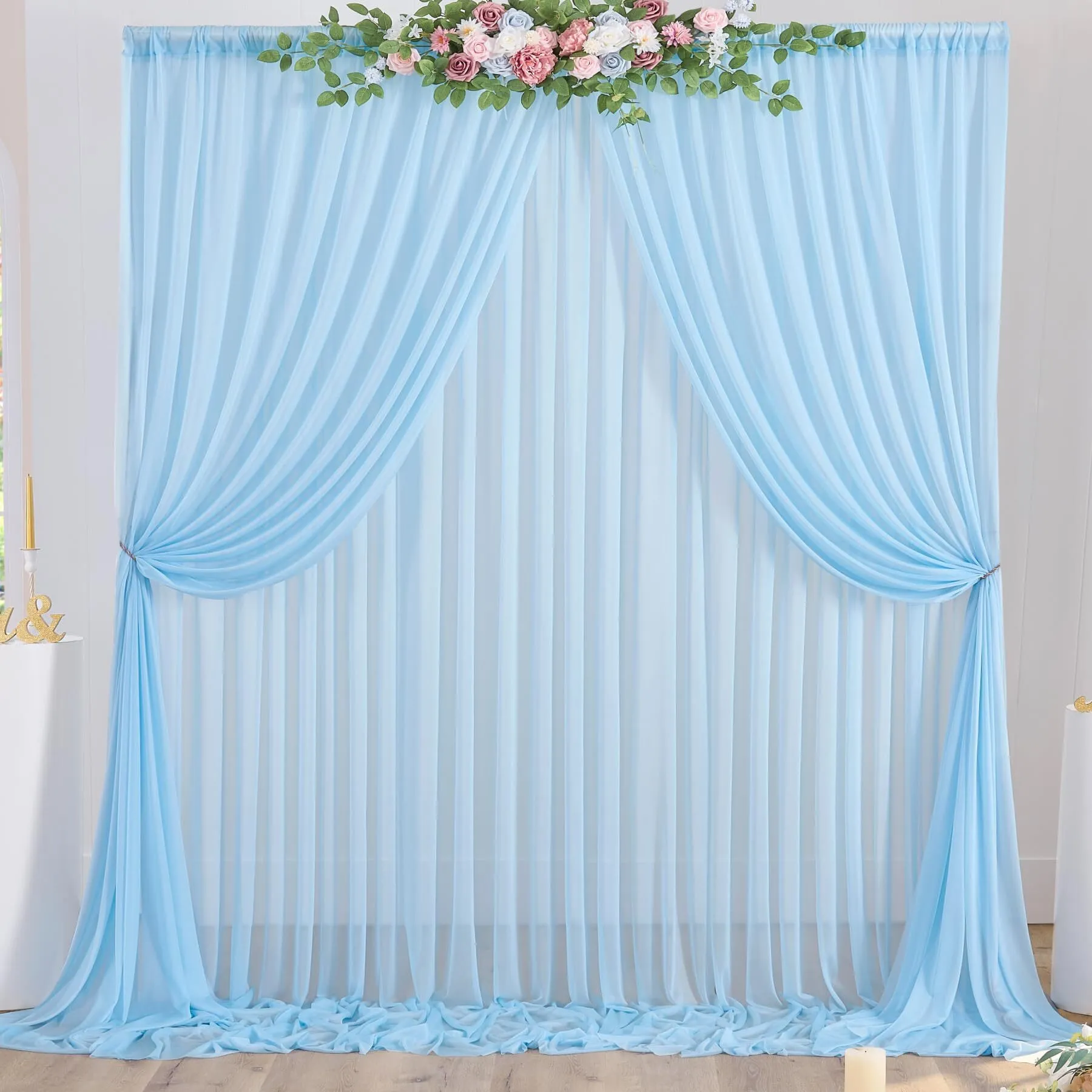Panel, Voile ICE BLUE 12'