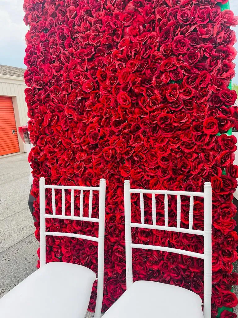 Red Rose Wall
