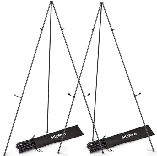 Floor Black Easel Stand