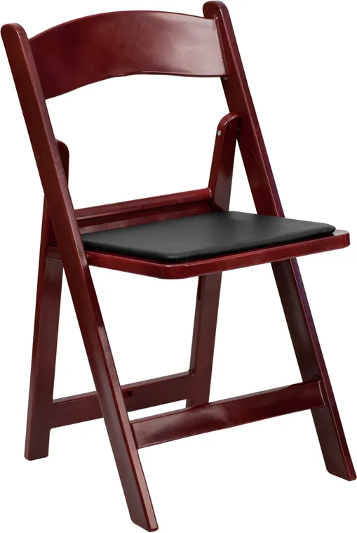 Chair, Mahogany Resin Folding