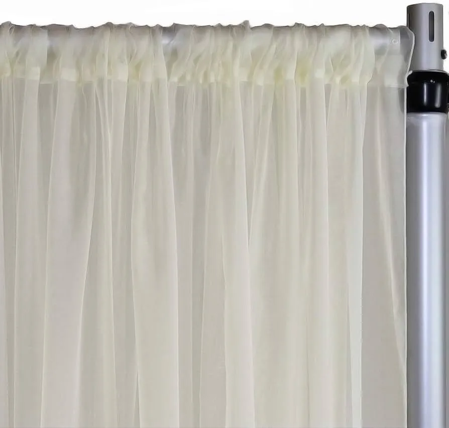 Panel, Voile Ivory 12'