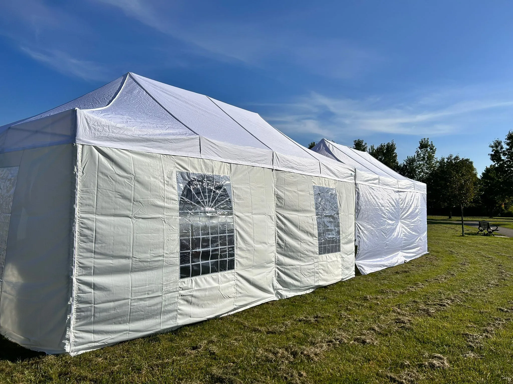 10x40 Canopy Tent with walls