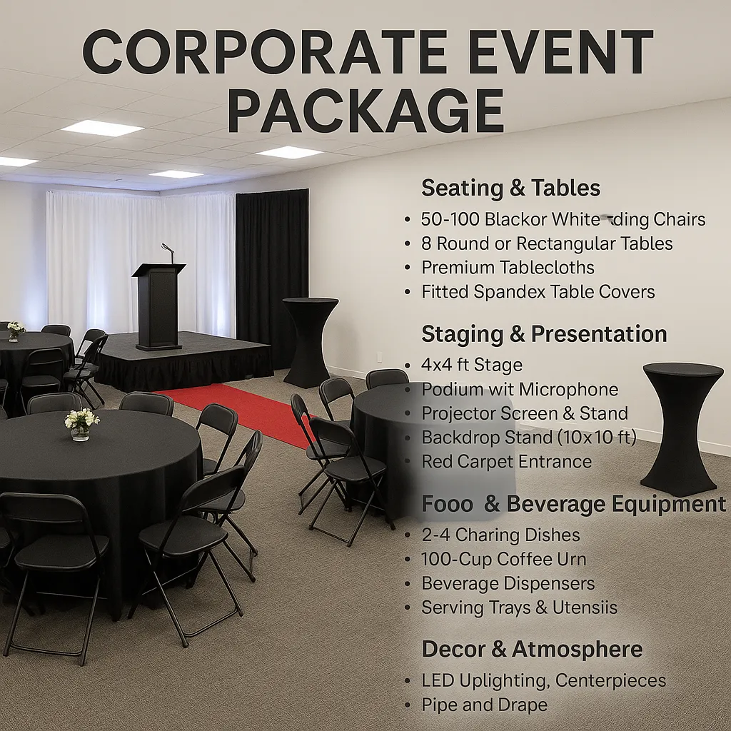 Corporate & VIP Event Package