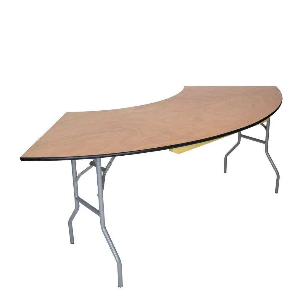 Serpentine Table wood