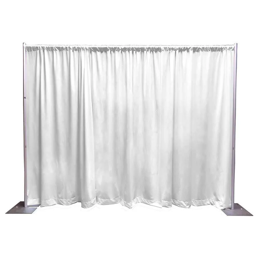 Drape, 8' Banjo White