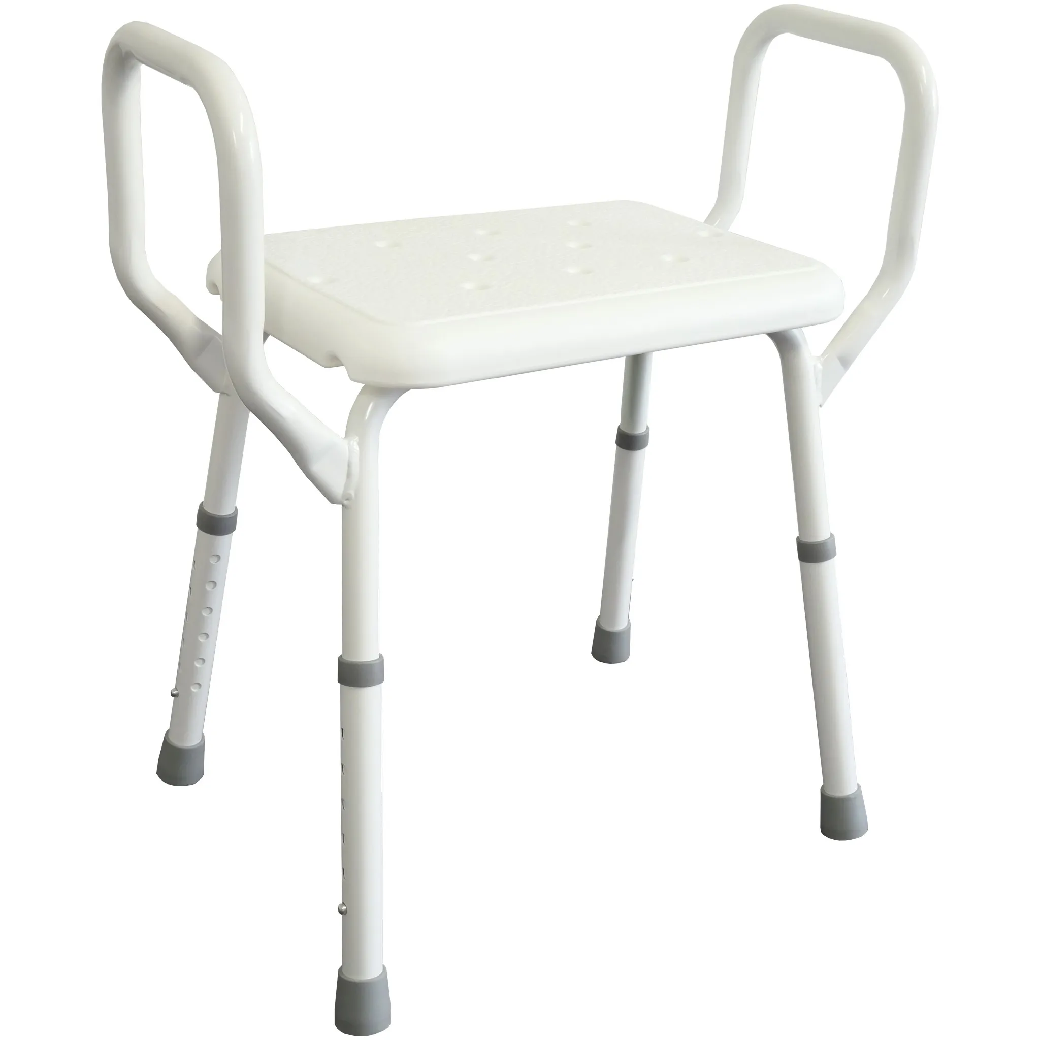 Heavy-Duty Shower Stool with Arms