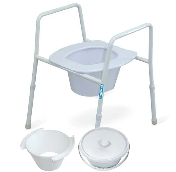 Viking Over Toilet Frame Bedside Commode