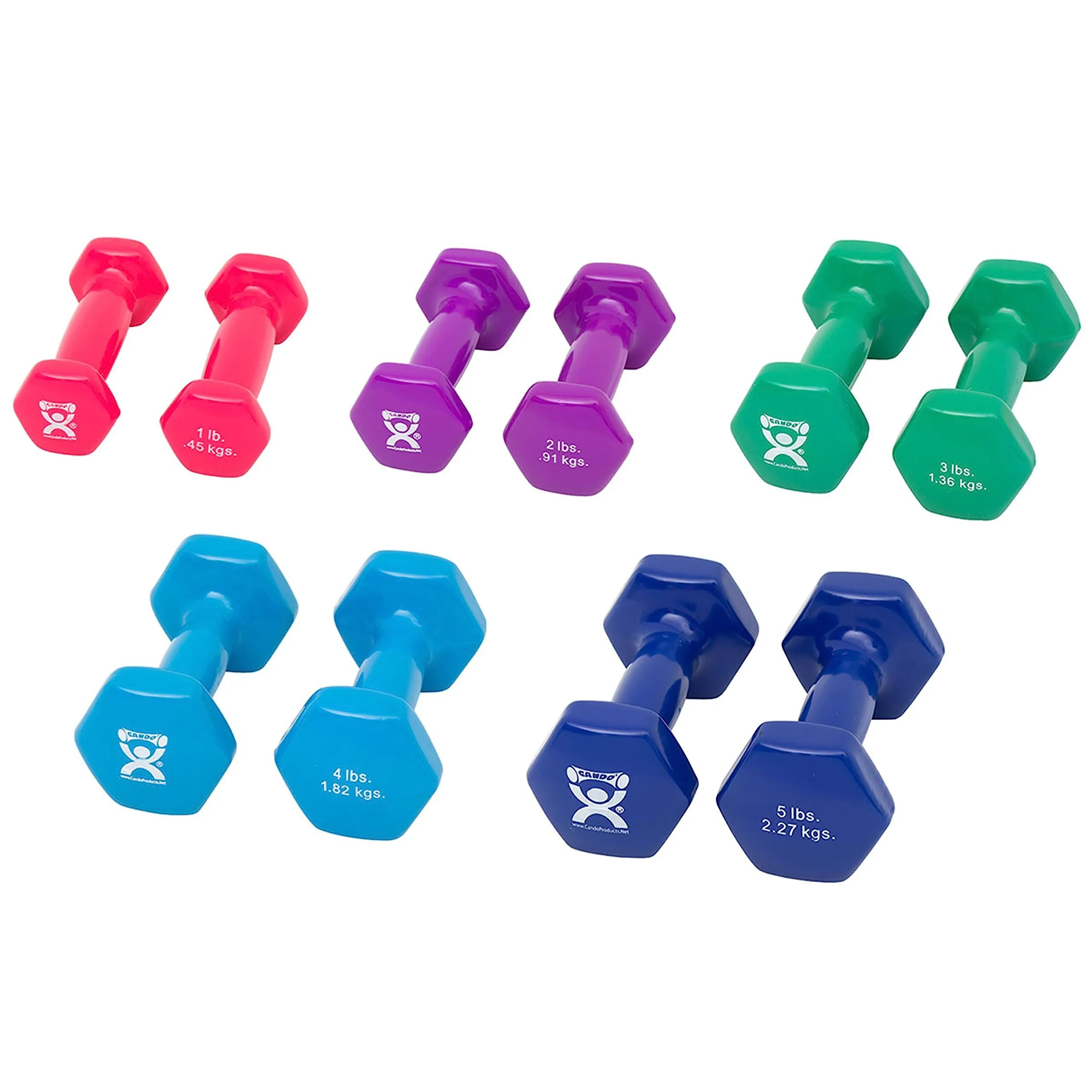 Hand Weights - 2 LB, 3LB or 5LB