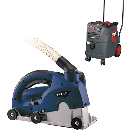 Bouwstofzuiger + Sleuvenzaag