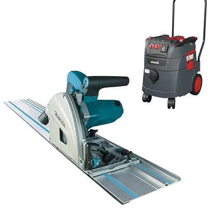 Bouwstofzuiger + Invalcirkelzaag