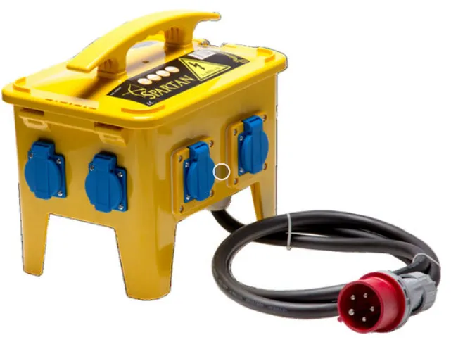 Verdeelkast 32A geel