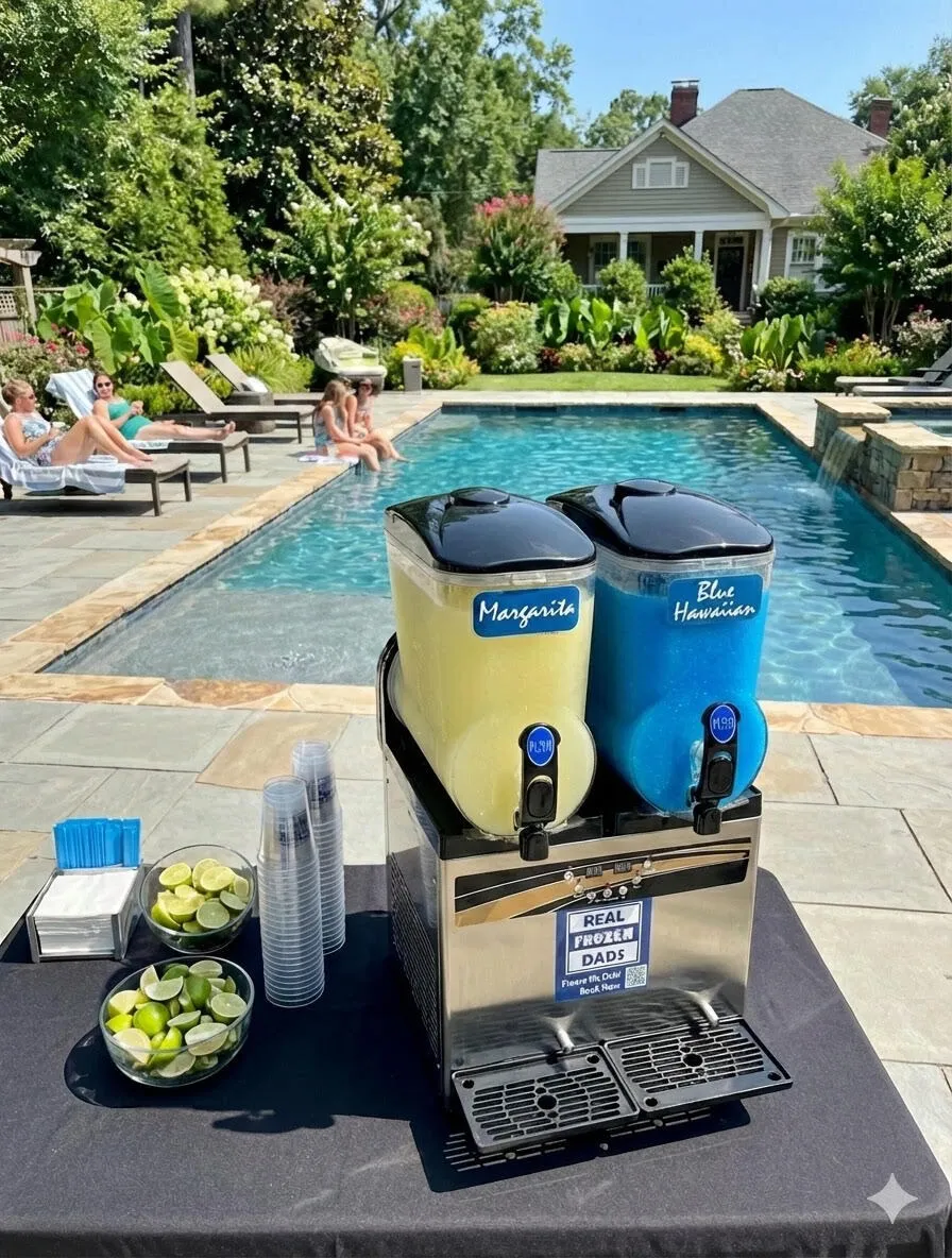 Double Bowl 15L Frozen Drink, Margarita & Slushy Machine Rental