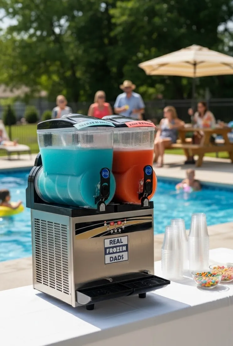 Family Friendly - Double Bowl 15L Frozen Drink & Slushie Machine Rental