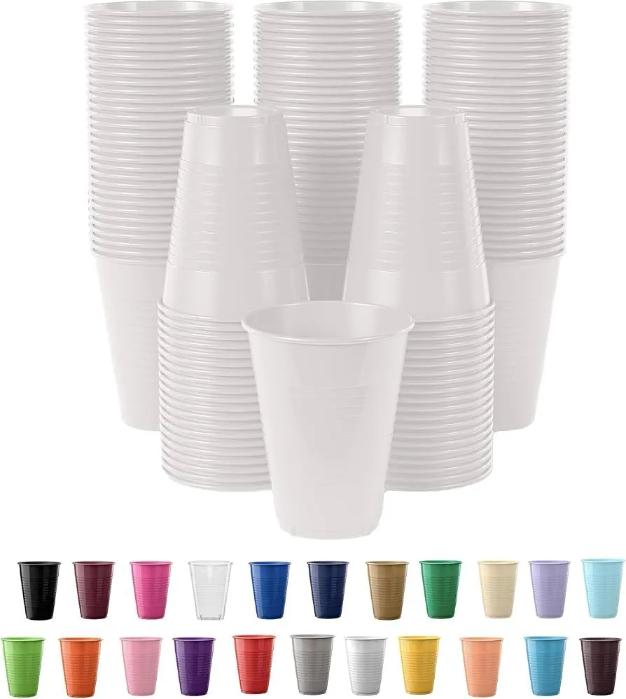 Plastic Colored Cups 12oz (QTY: 50)