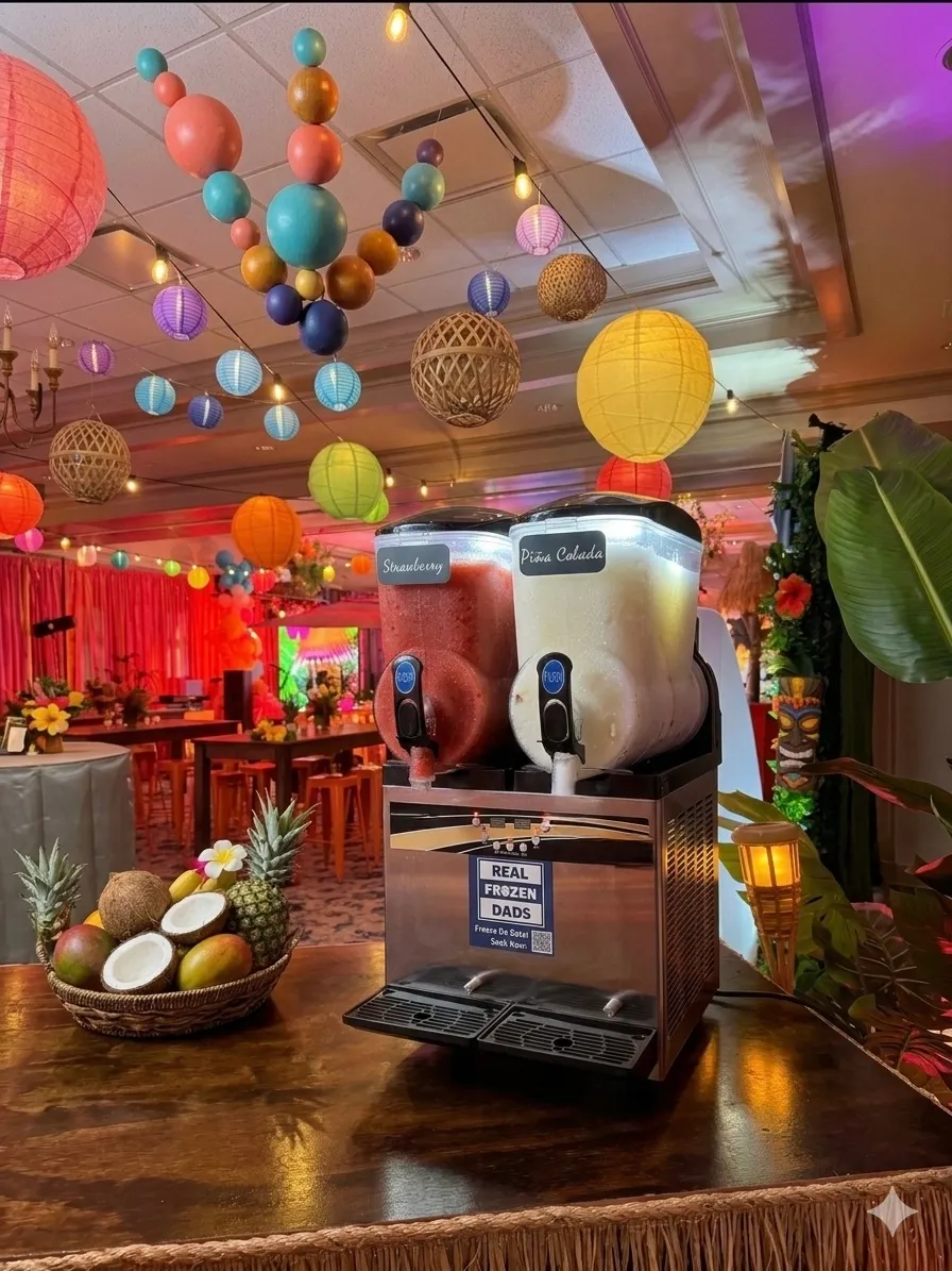 Family Friendly - Double Bowl 15L Frozen Drink & Slushy Machine Rental