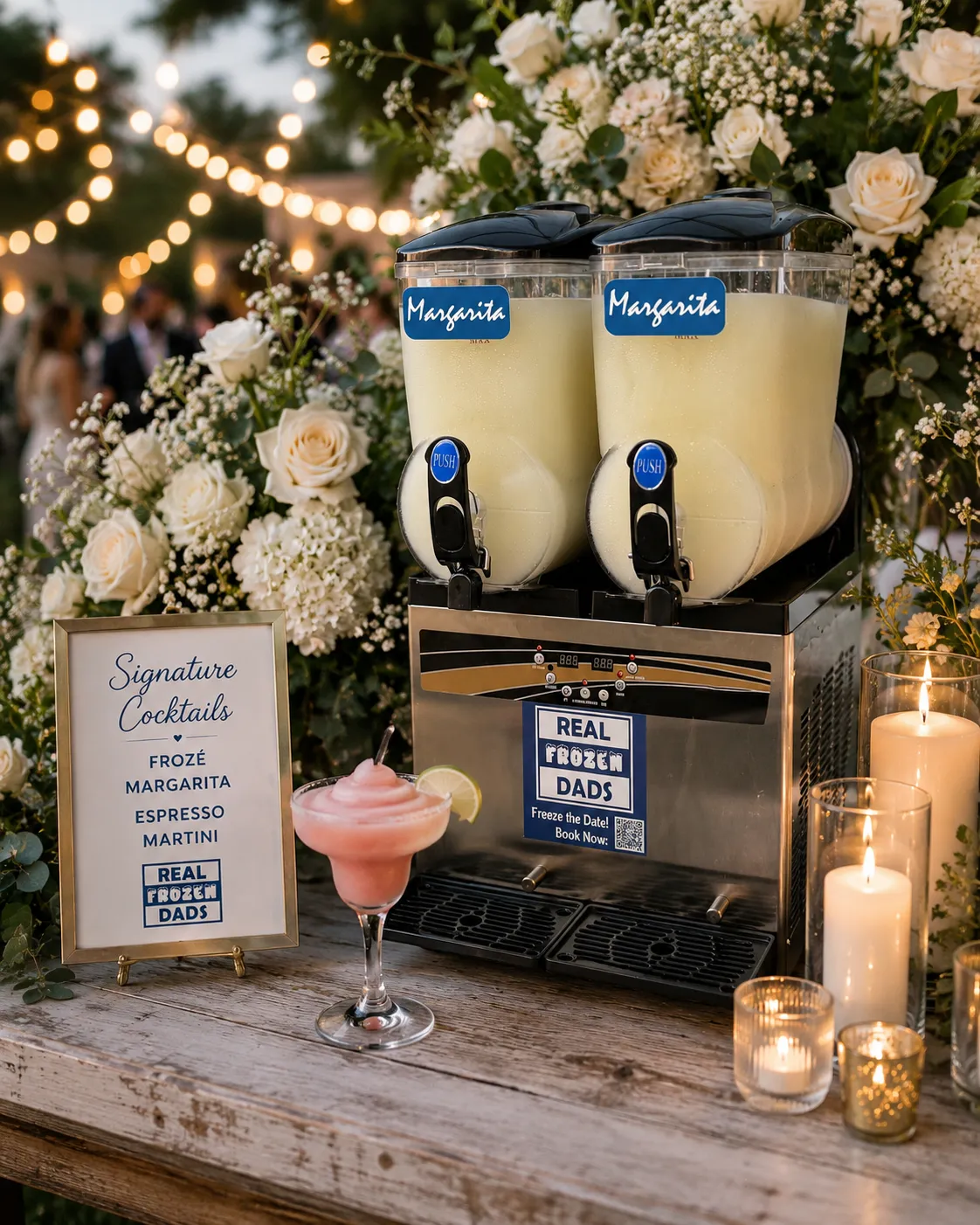 Double Bowl 15L Frozen Drink, Margarita & Slushy Machine Rental