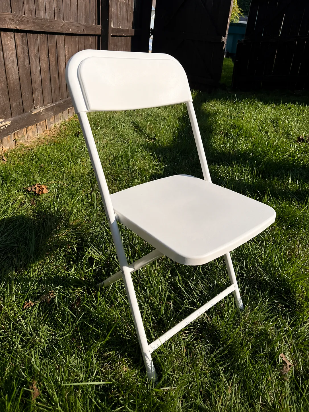 White Folding Chair Rental