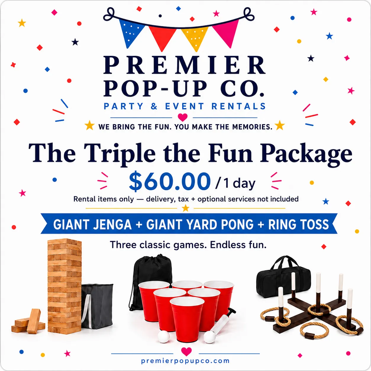 The Triple the Fun Package