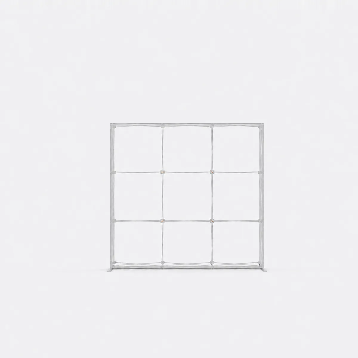 popupframe 3 × 3 Felder, 225 × 225 × 35 cm