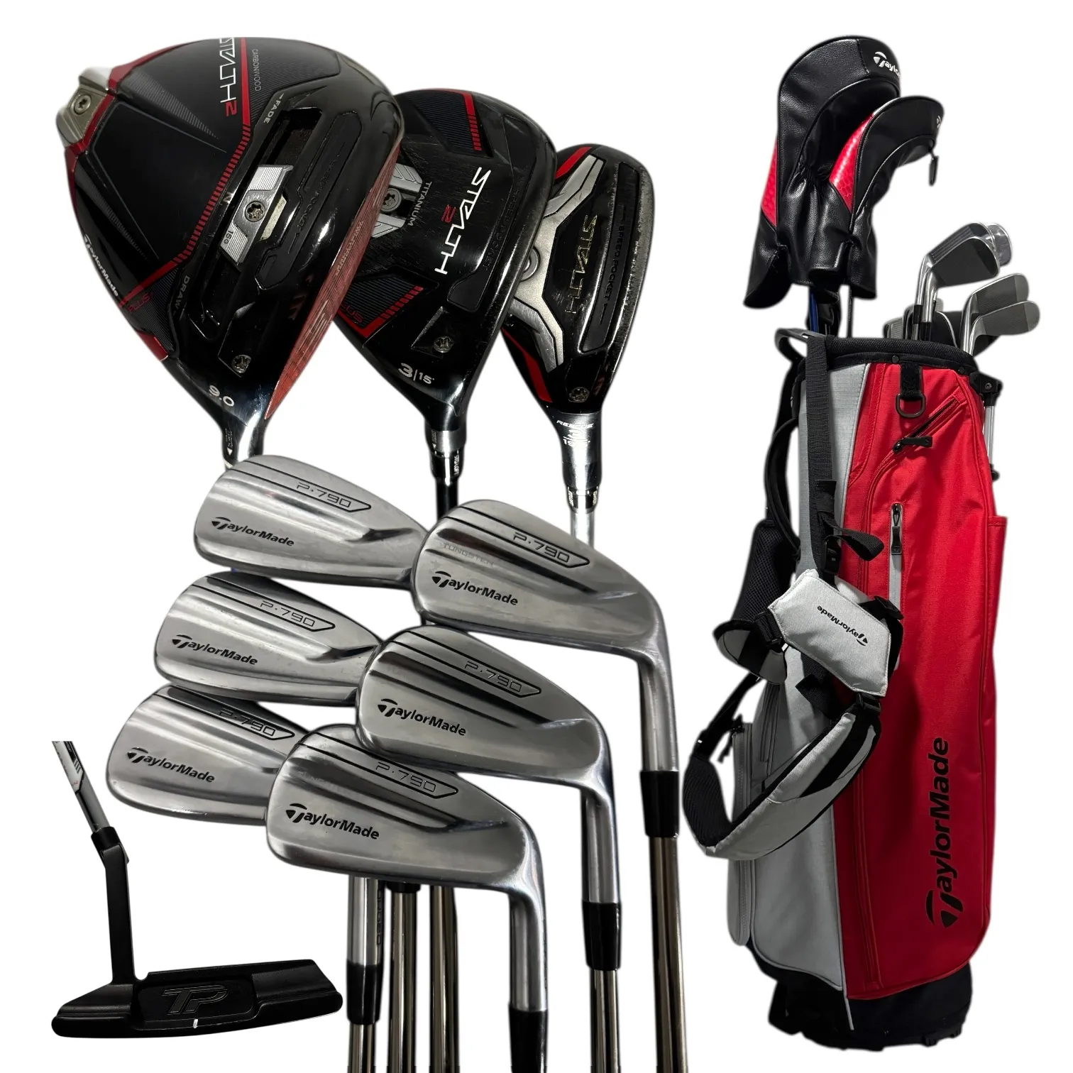 Taylormade Stealth + P790 Irons / RH / Stiff / Graphite