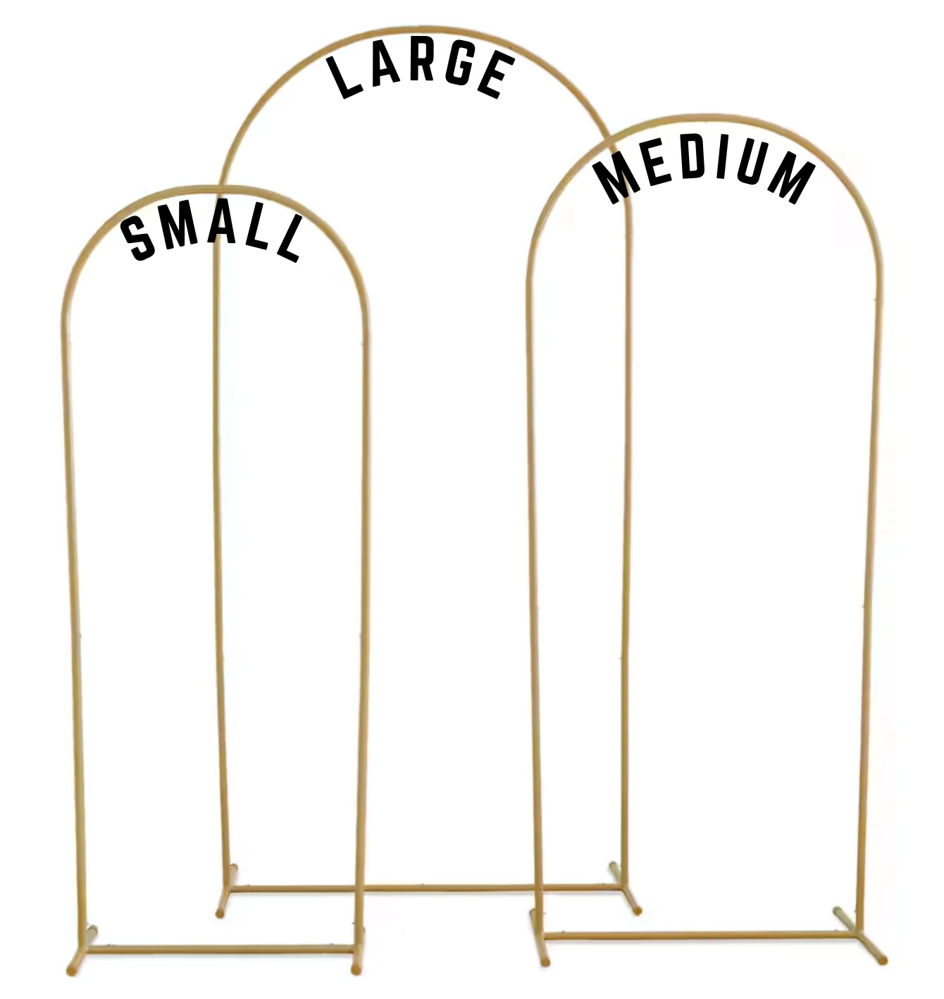 Small Gold Chiara Arch