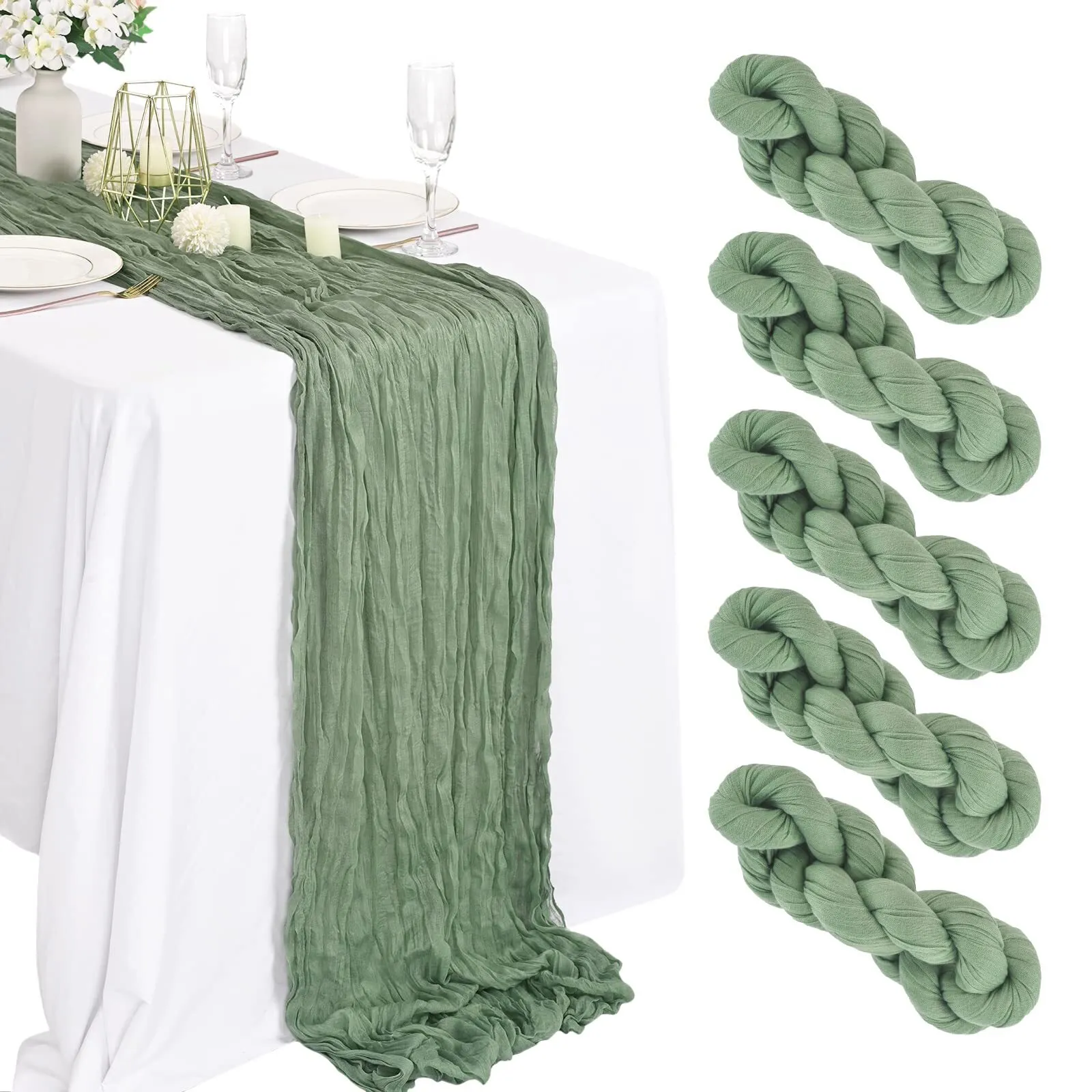 Sage Green Cheesecloth