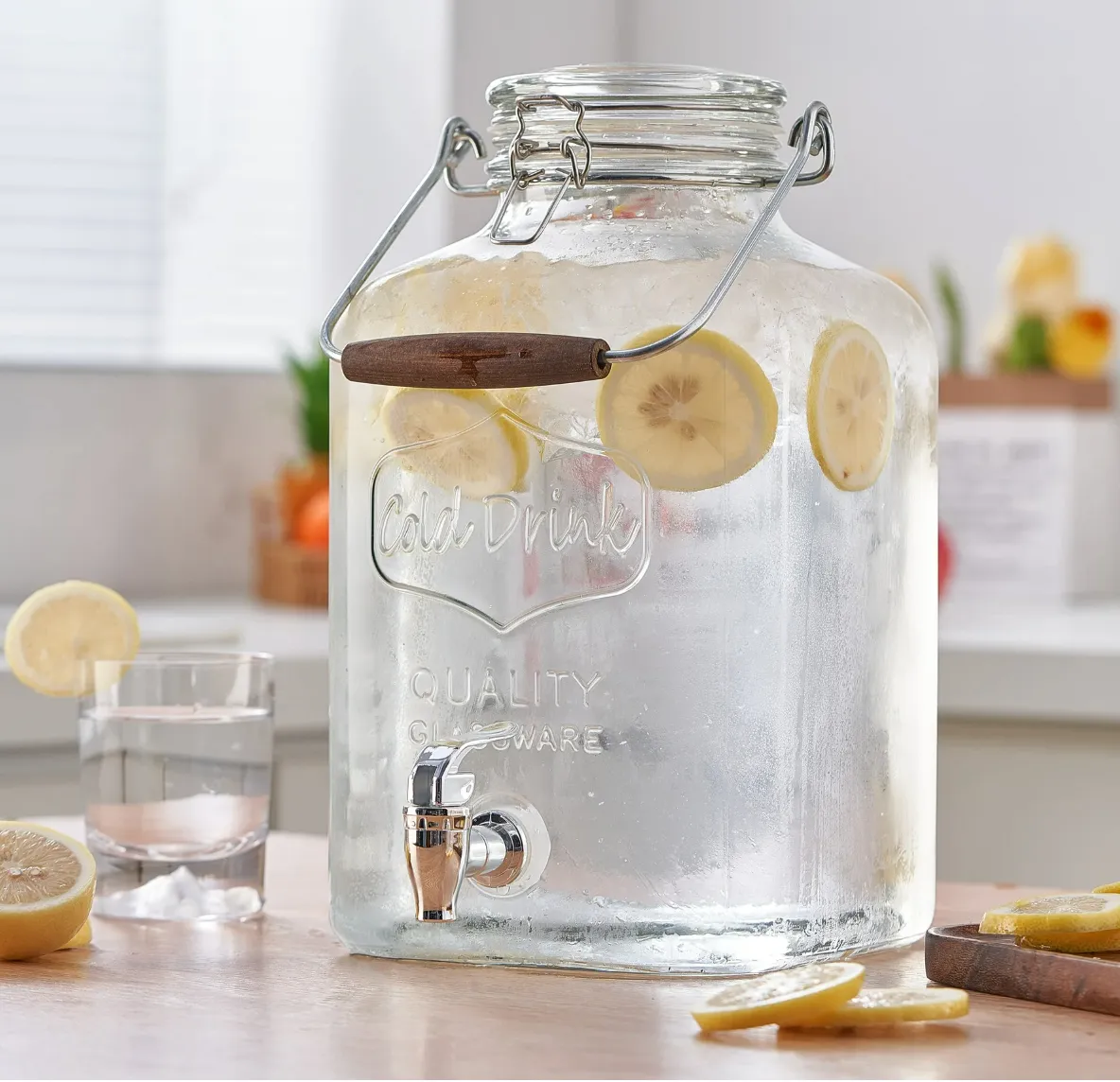 Mason Jar Drink Dispenser