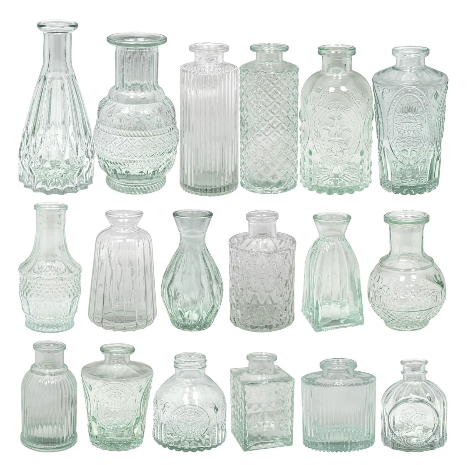 Clear Bud Vases